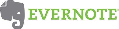 green elephant head with evernote spelt out